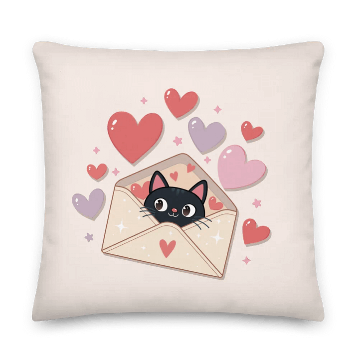 Feline Valentine Envelope - pillows product image (2)