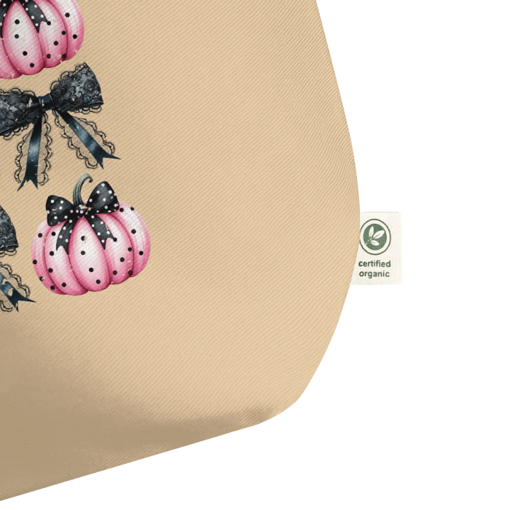 Bows And Pumpkins Tote product image (2)