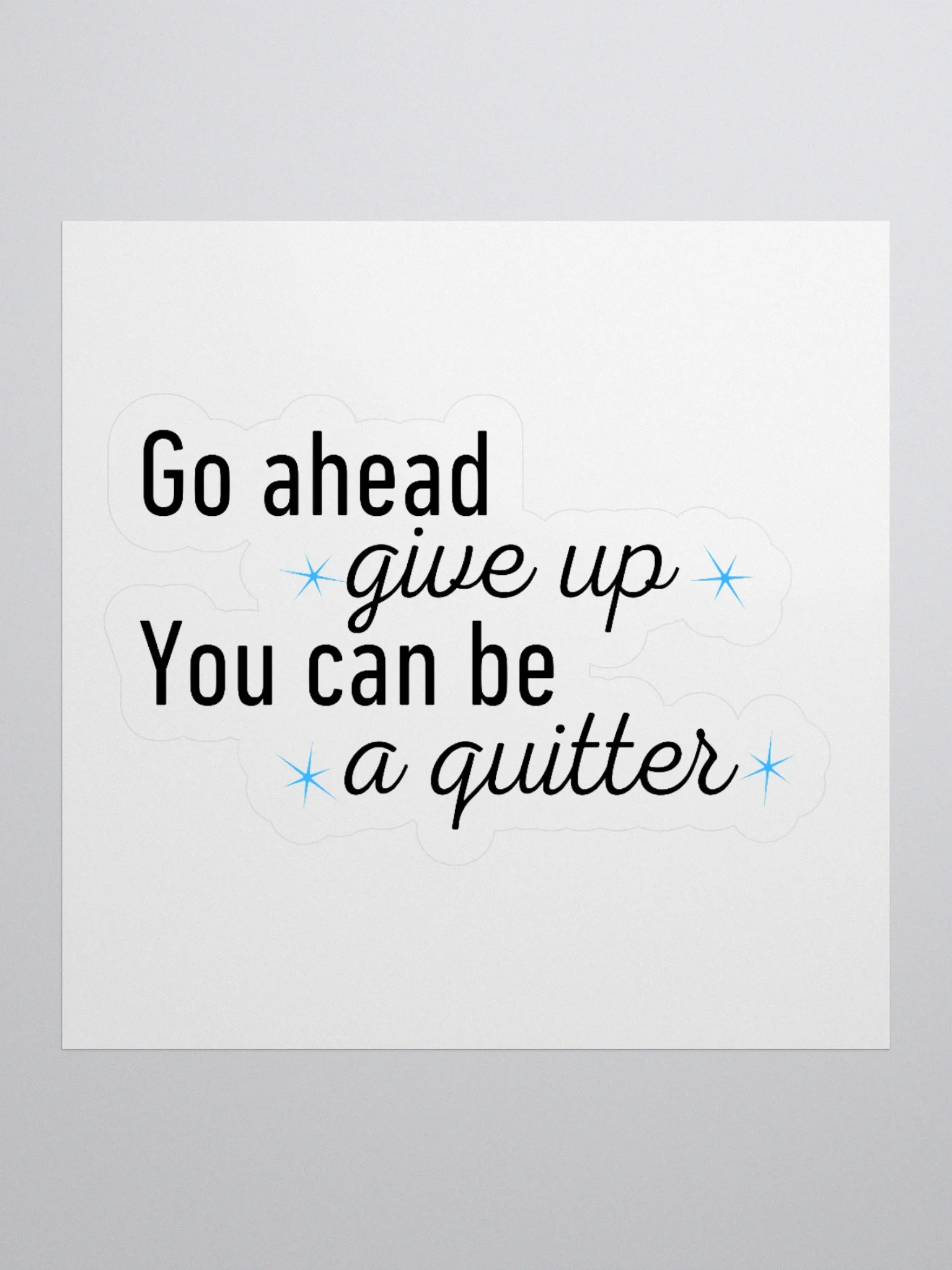 Quitter Sticker product image (1)