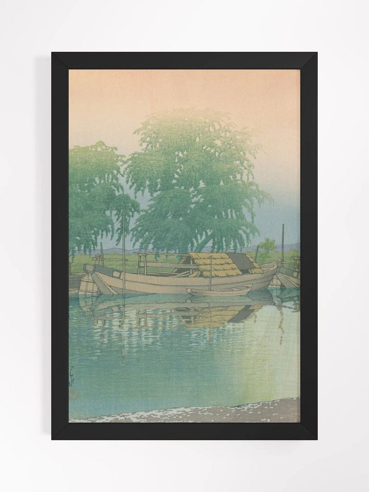 Morning at Tsuchiura - Kawase Hasui product image (1)