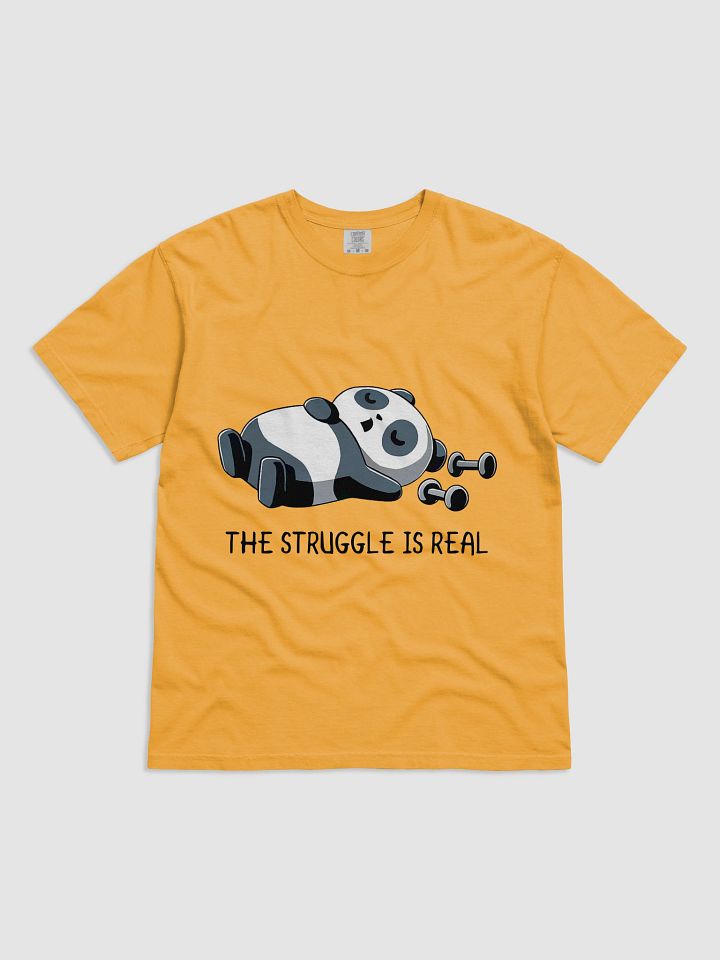 Zen Panda Barbell T-Shirt product image (4)