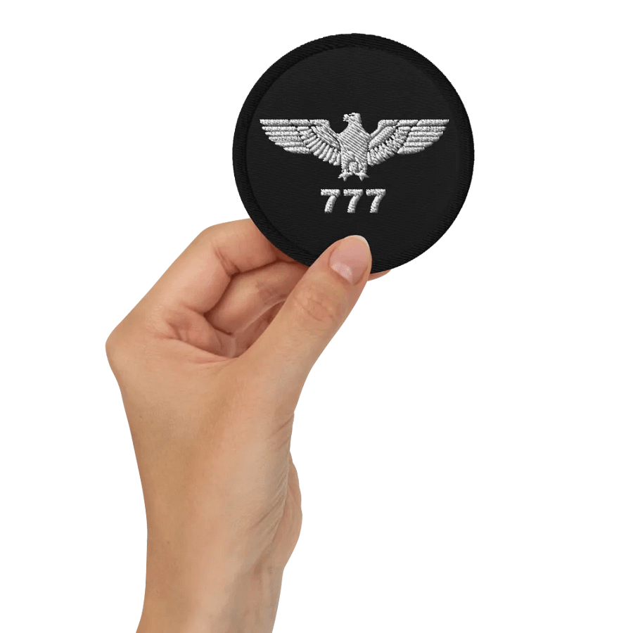 EAGLE 777 SEW ON PATCH product image (2)