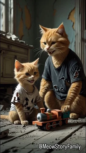 Kitten Lost His Dad…😢💔 But He Fought to Survive Alone!❤️ #meowstoryfamily #viral #cat #insta #instagood #catstagram #cats #po...