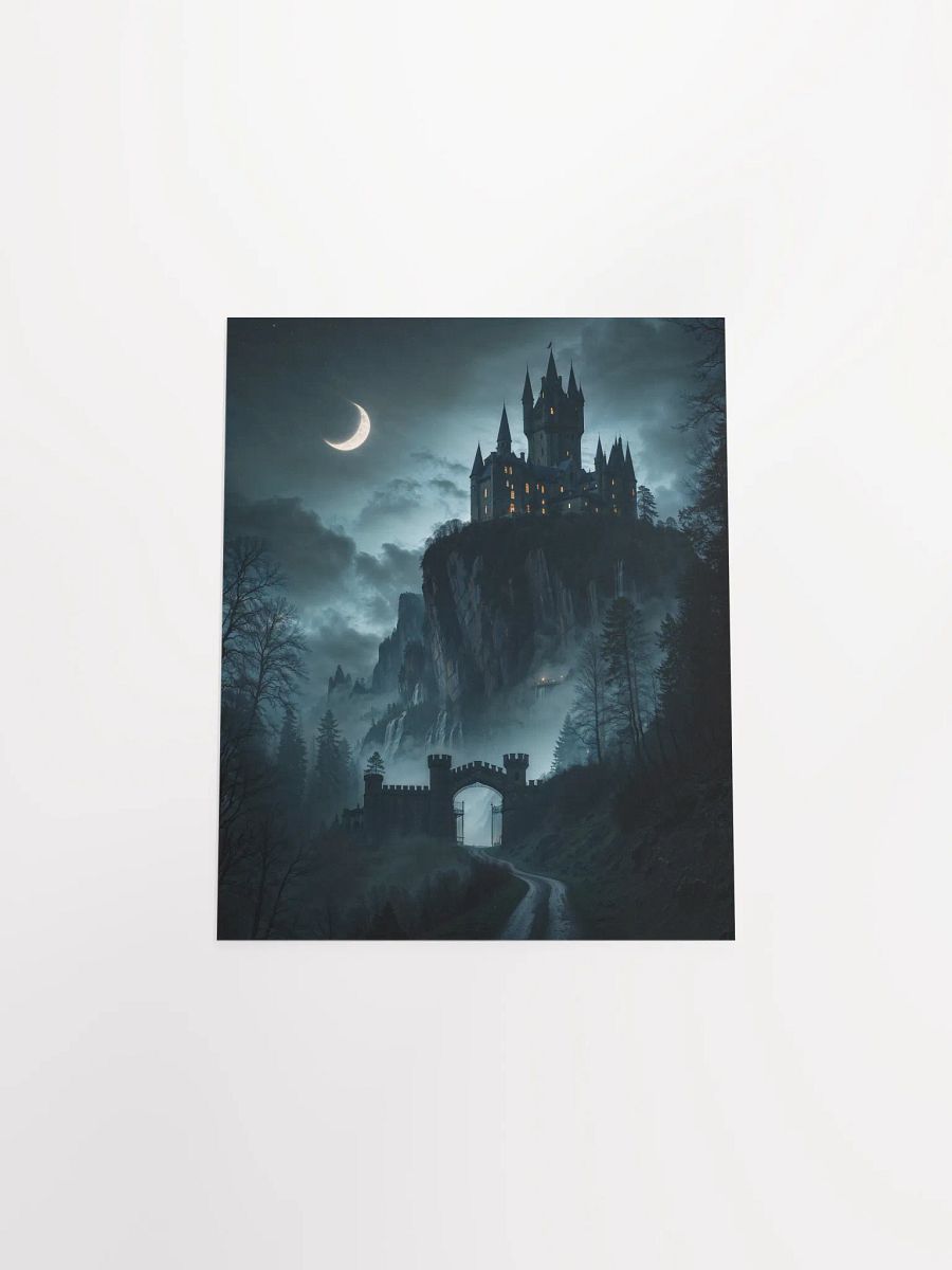 Gothic Moonlit Castle Poster product image (31)