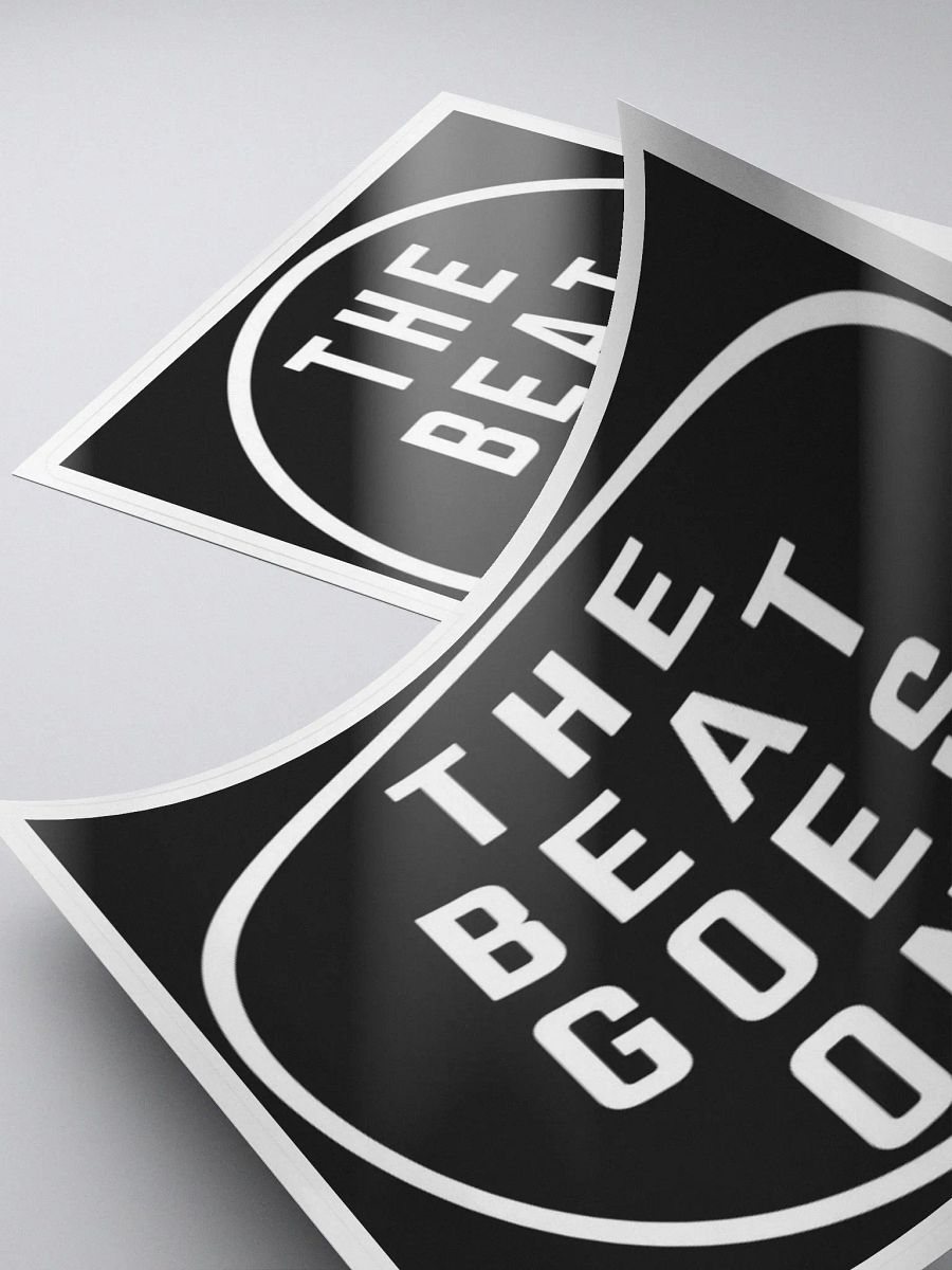 The Beat Goes On Sticker product image (4)