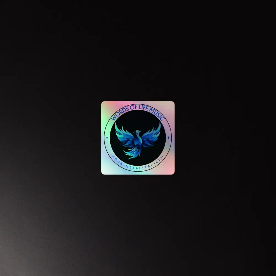 Holographic WOLM Sticker product image (2)