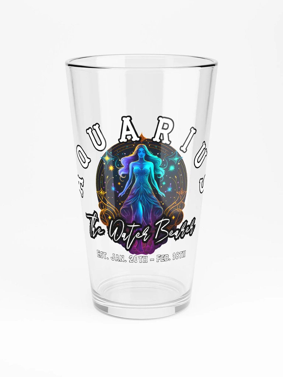 Aquarius - Zodiac Shaker Pint Glass product image (3)