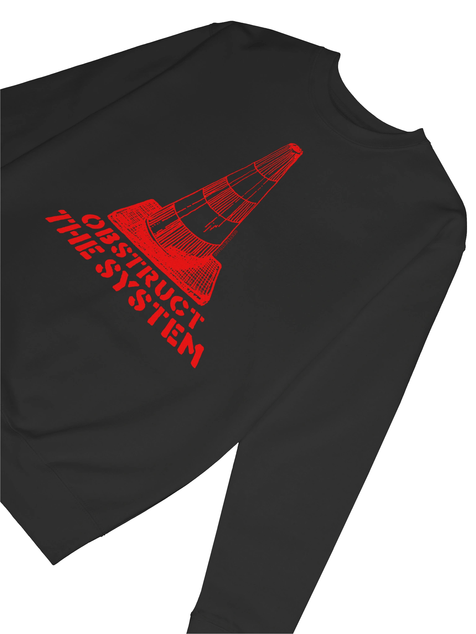 Obstruct the System Sweatshirt product image (24)