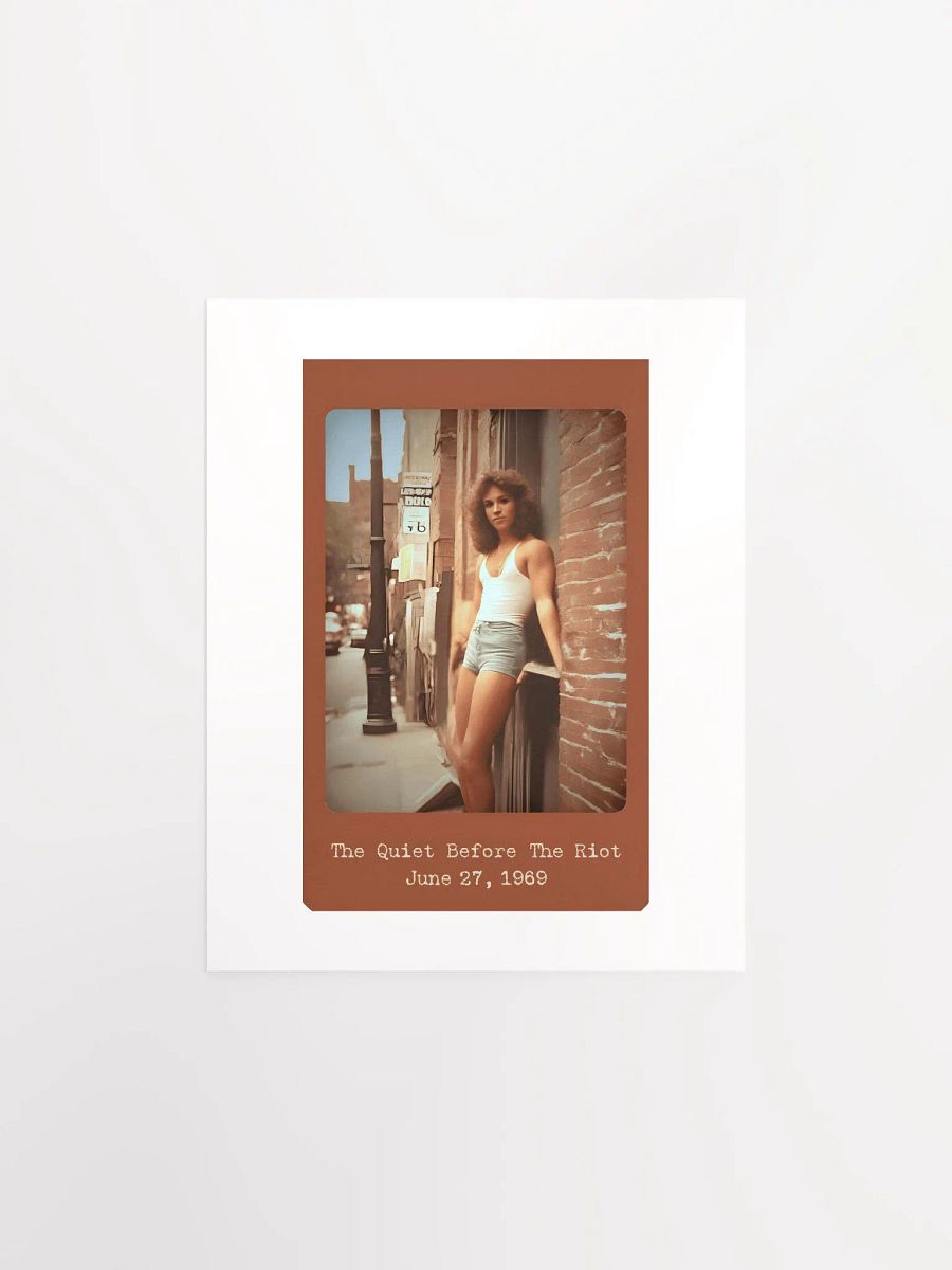 The Quiet Before The Riot #9 - Print product image (1)