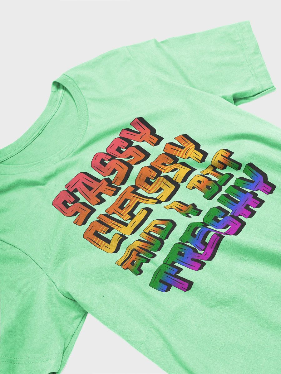 Sassy Classy And A Bit Trashy Gradient Tee product image (29)