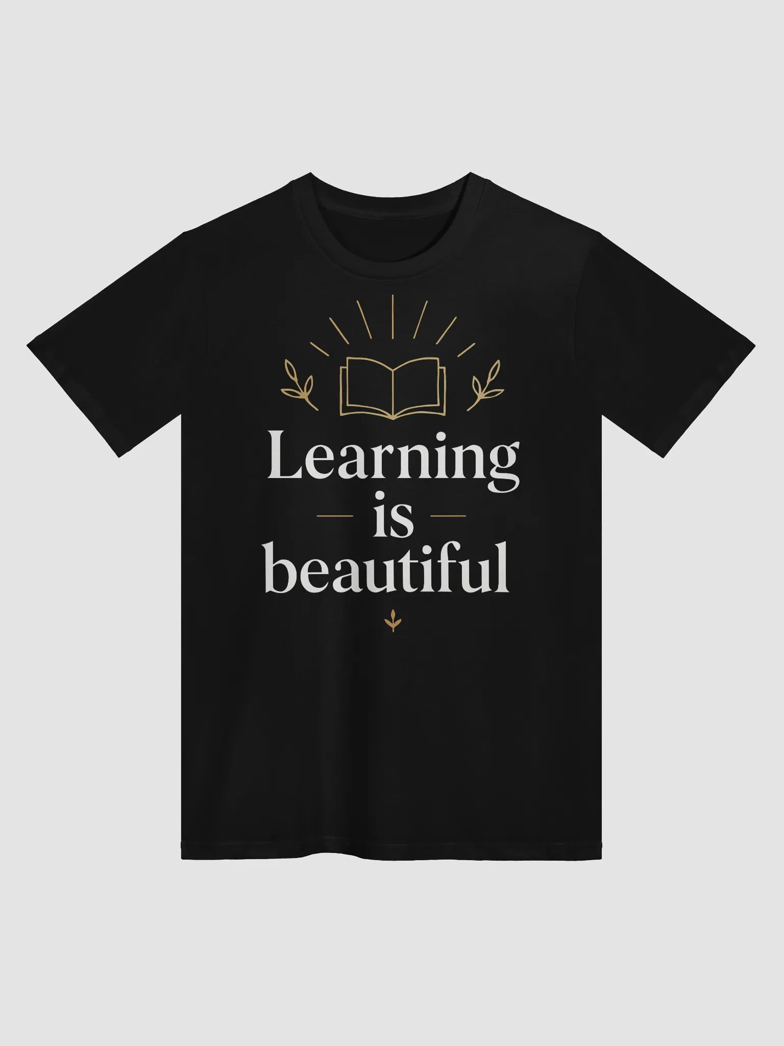 Unlock Your Brilliance: How Natalie Portman’s  Learning is Beautiful Quote Can Transform Your Life — Wear It, Believe It, Become It product image (1)