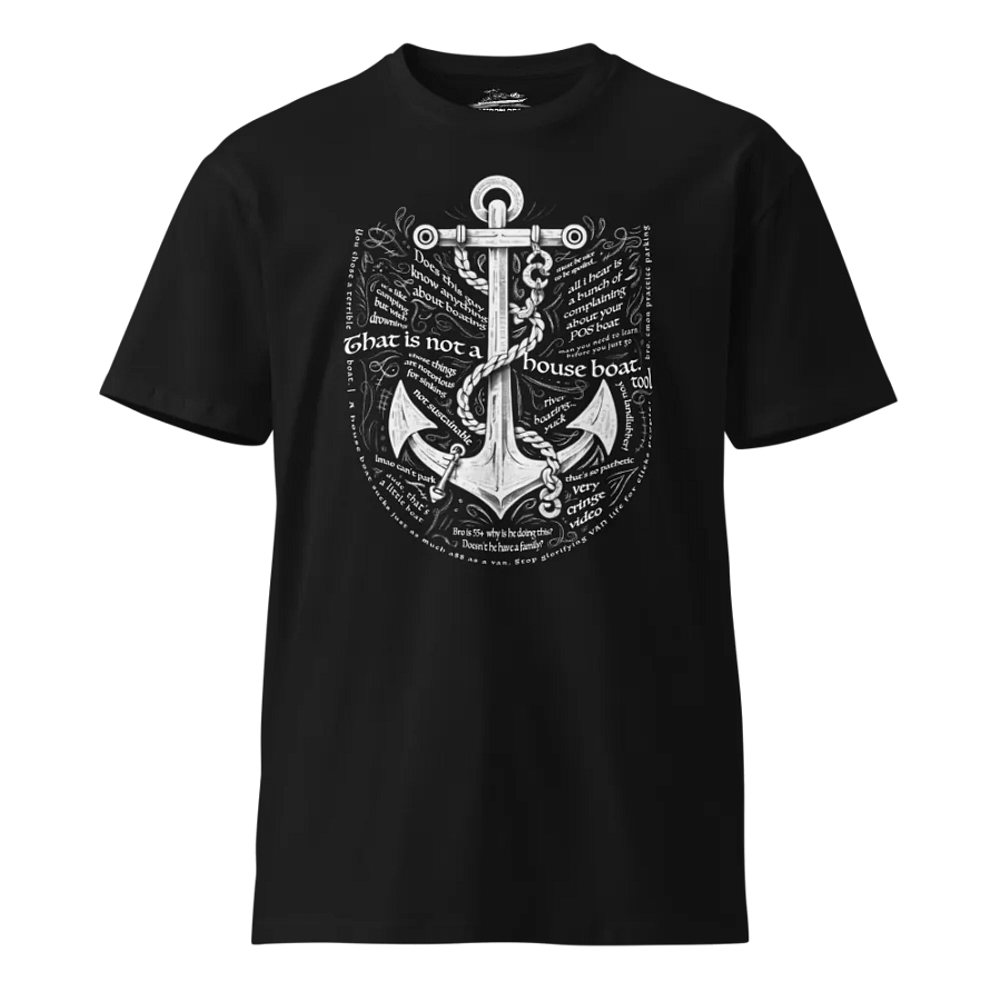 Anchored in criticism Tee (Dark Colors) product image (1)