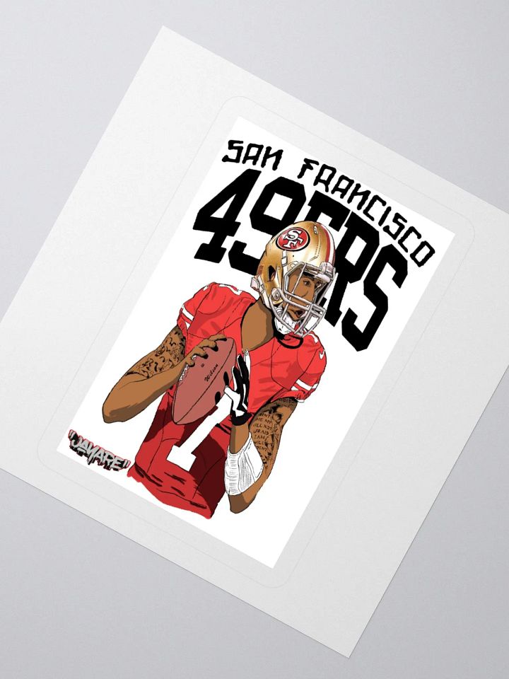 49ers Kaepernick Sticker #2 product image (2)