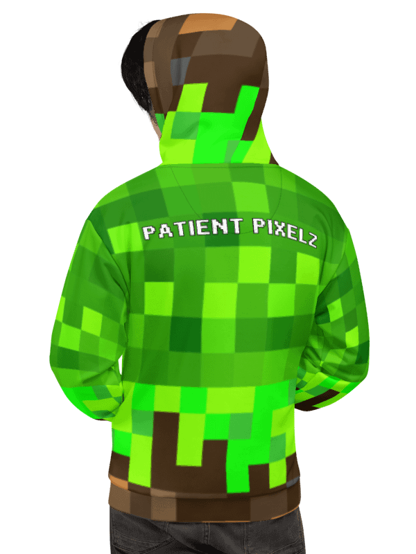 Patient PixelZ P Logo Eco-Friendly Unisex Adult Hoodie (PixelZ My Craft) product image (2)