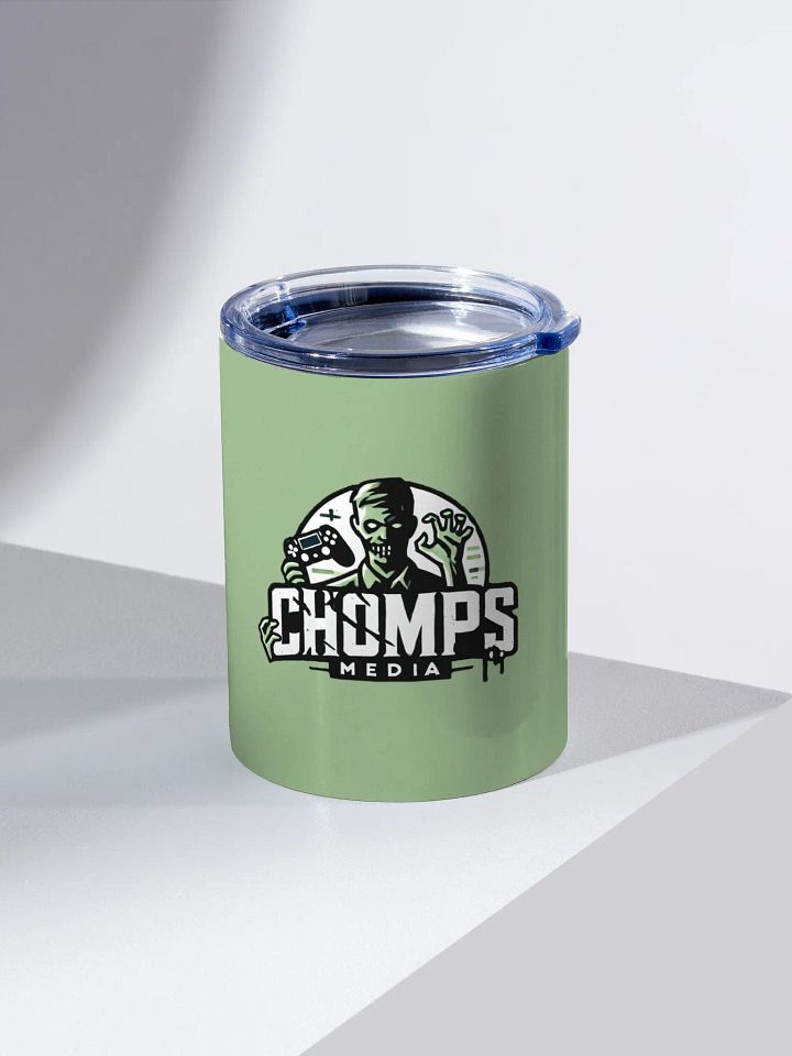 Official ChompsMedia Logo 10oz Stainless Steel Tumbler product image (1)
