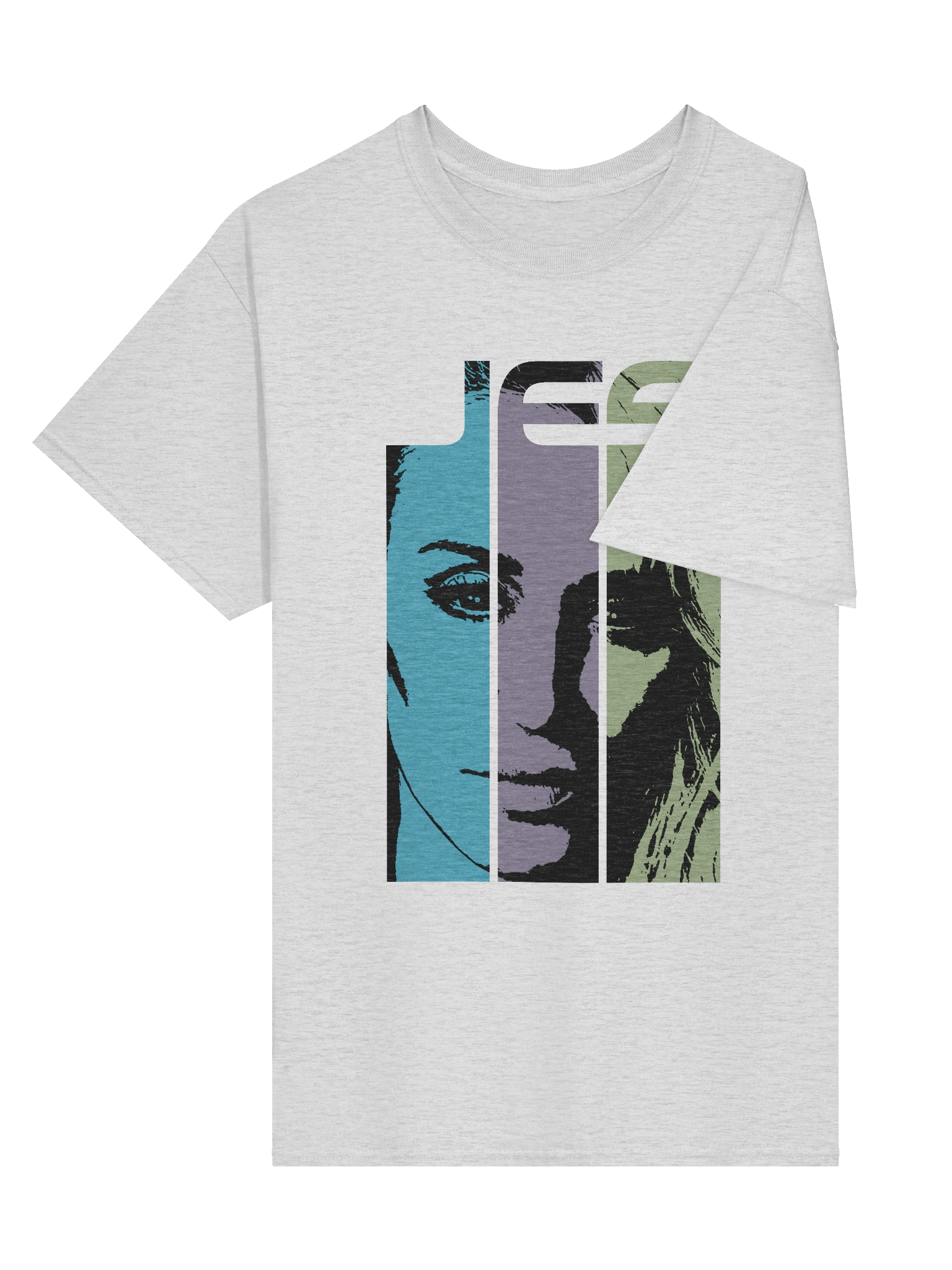 JES Classic Ash Grey Cotton Tee product image (3)
