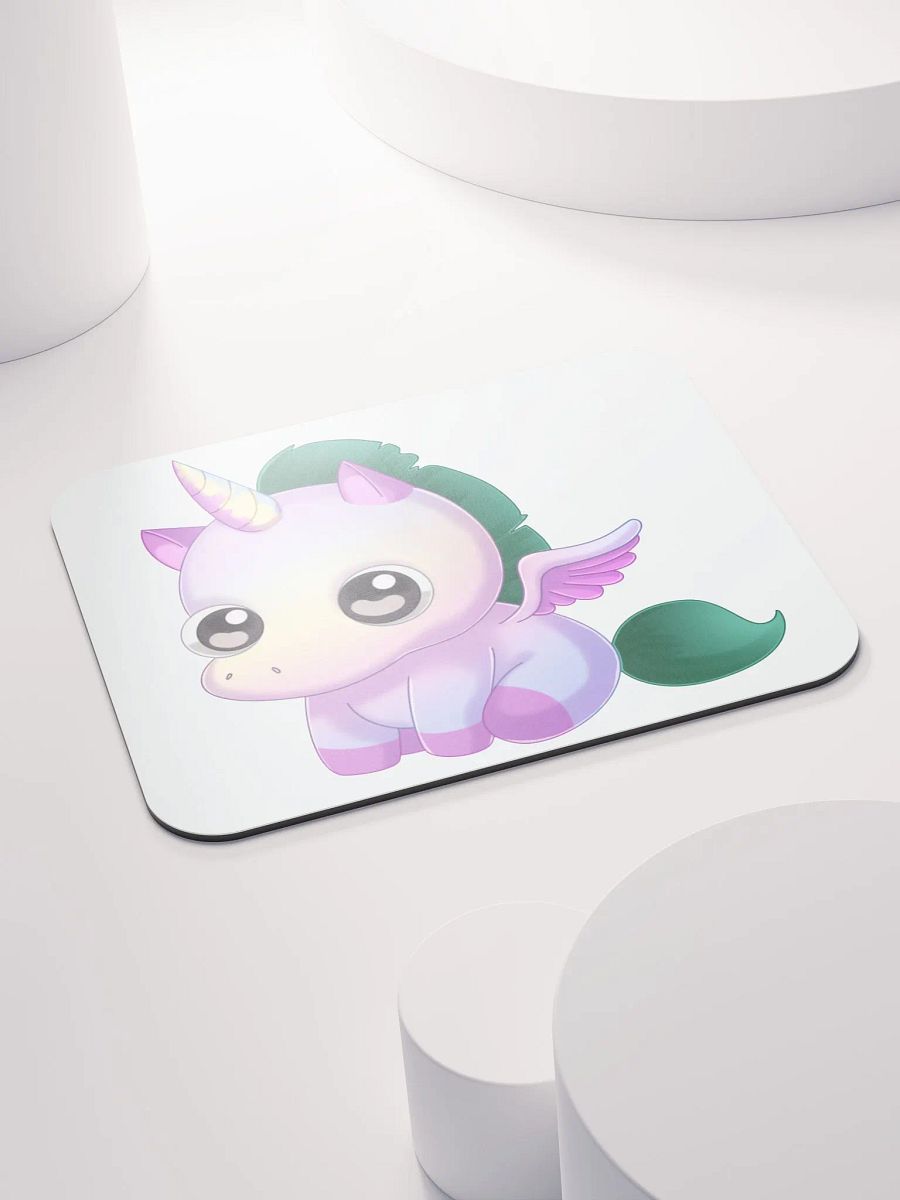 L the Unicorn Square Mousepad product image (4)
