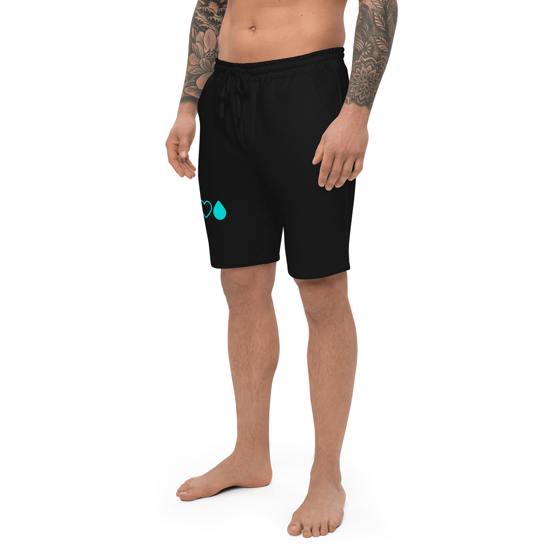 Tranquil Trio Turquoise Symbols Shorts product image (4)