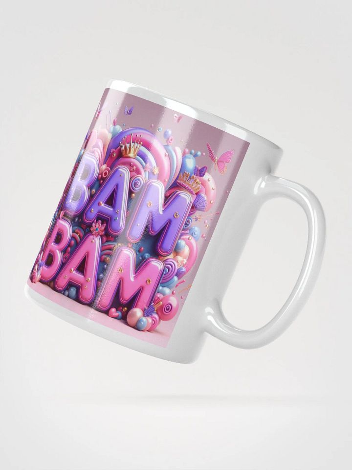 "BAM BAM" #Stylish Glossy White Mug product image (2)