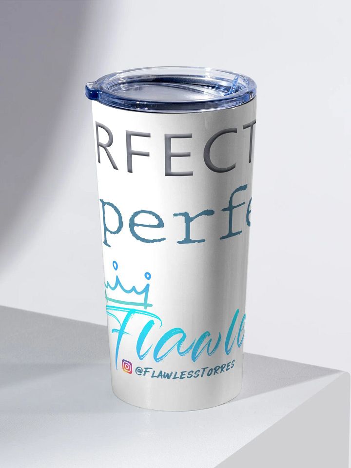 20oz Stainless Steel Perfectly I'mperfect Tumbler 💚 product image (2)