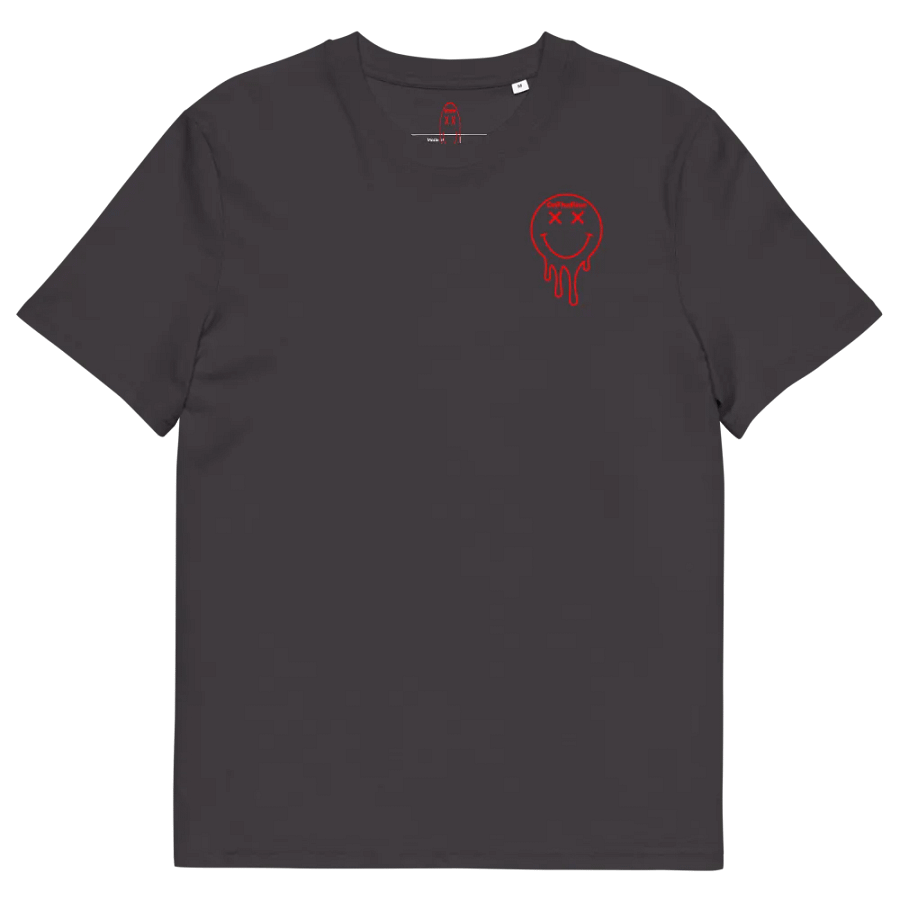 Red Smiley Face Tshirt product image (46)