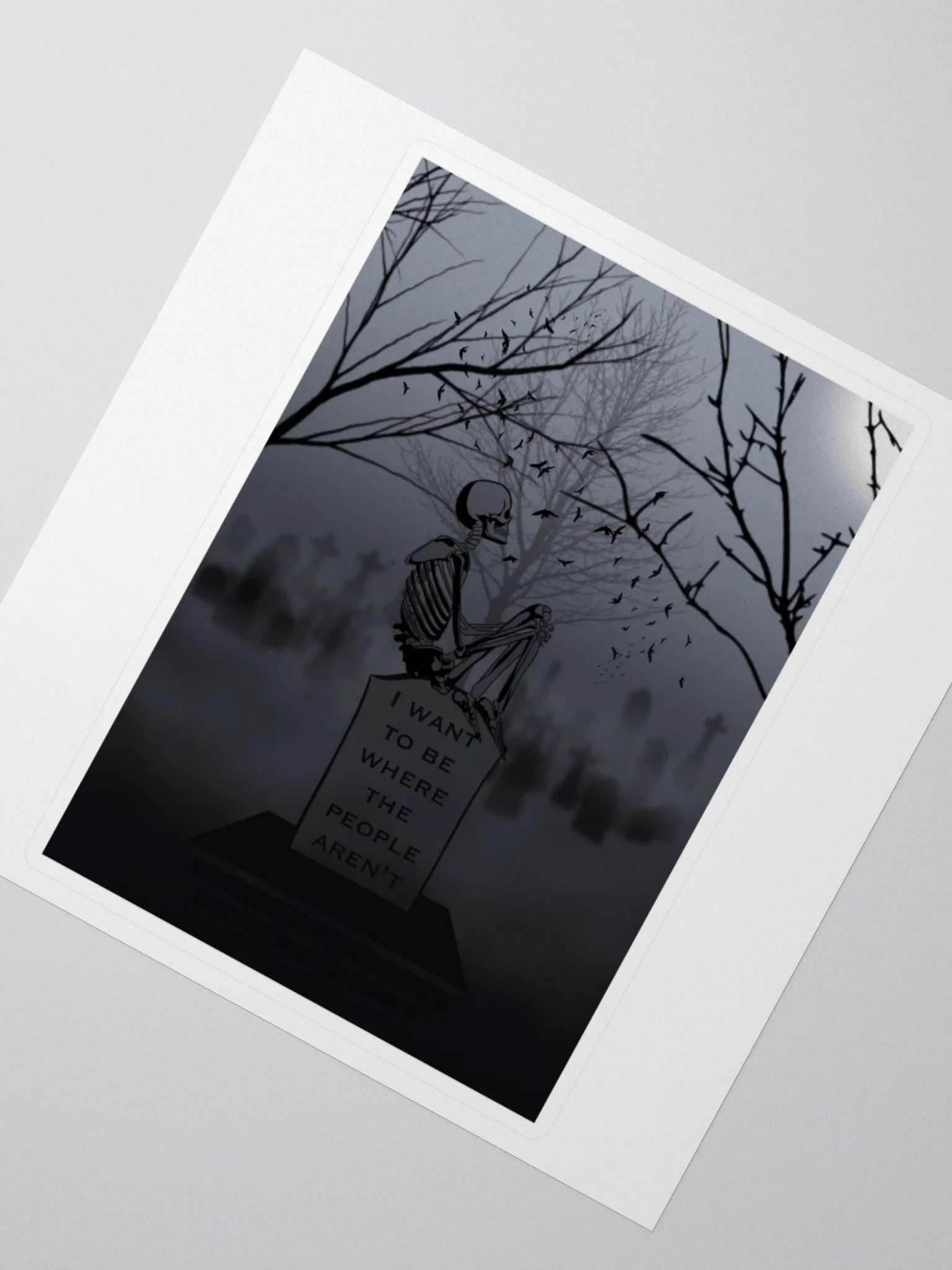 where the People Aren't Sticker product image (5)