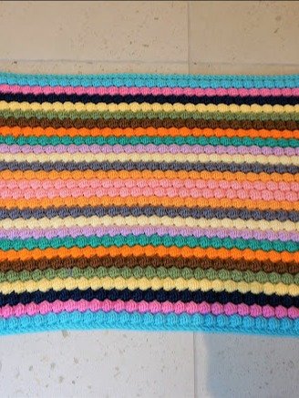 Bobble stitch doormat pdf pattern product image (5)