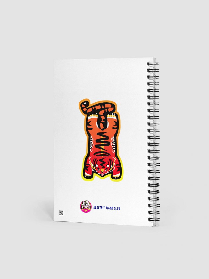 Red and Orange Tiger Notebook product image (2)