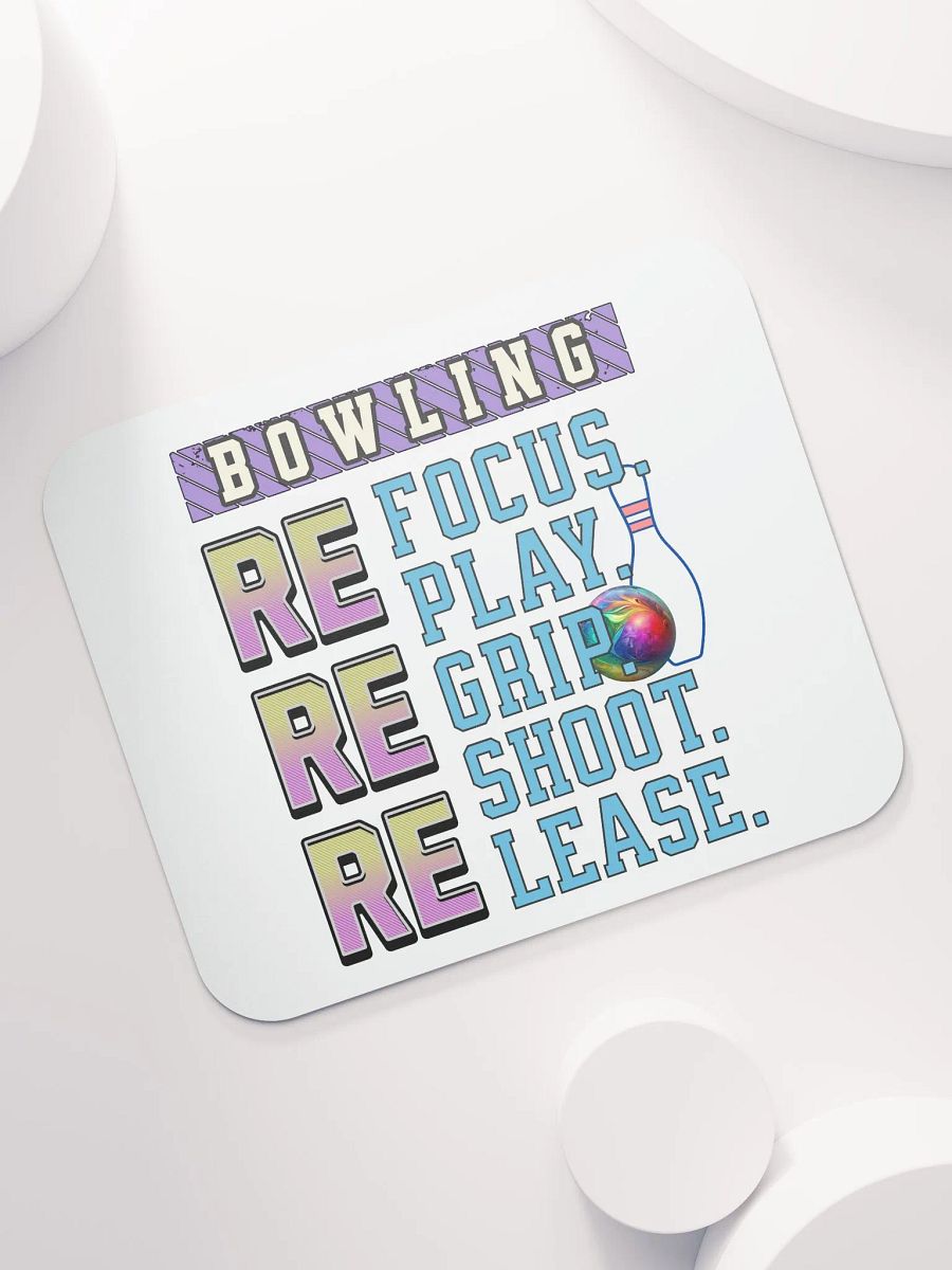 Reuse Bowling Fun Mouse Pad product image (5)