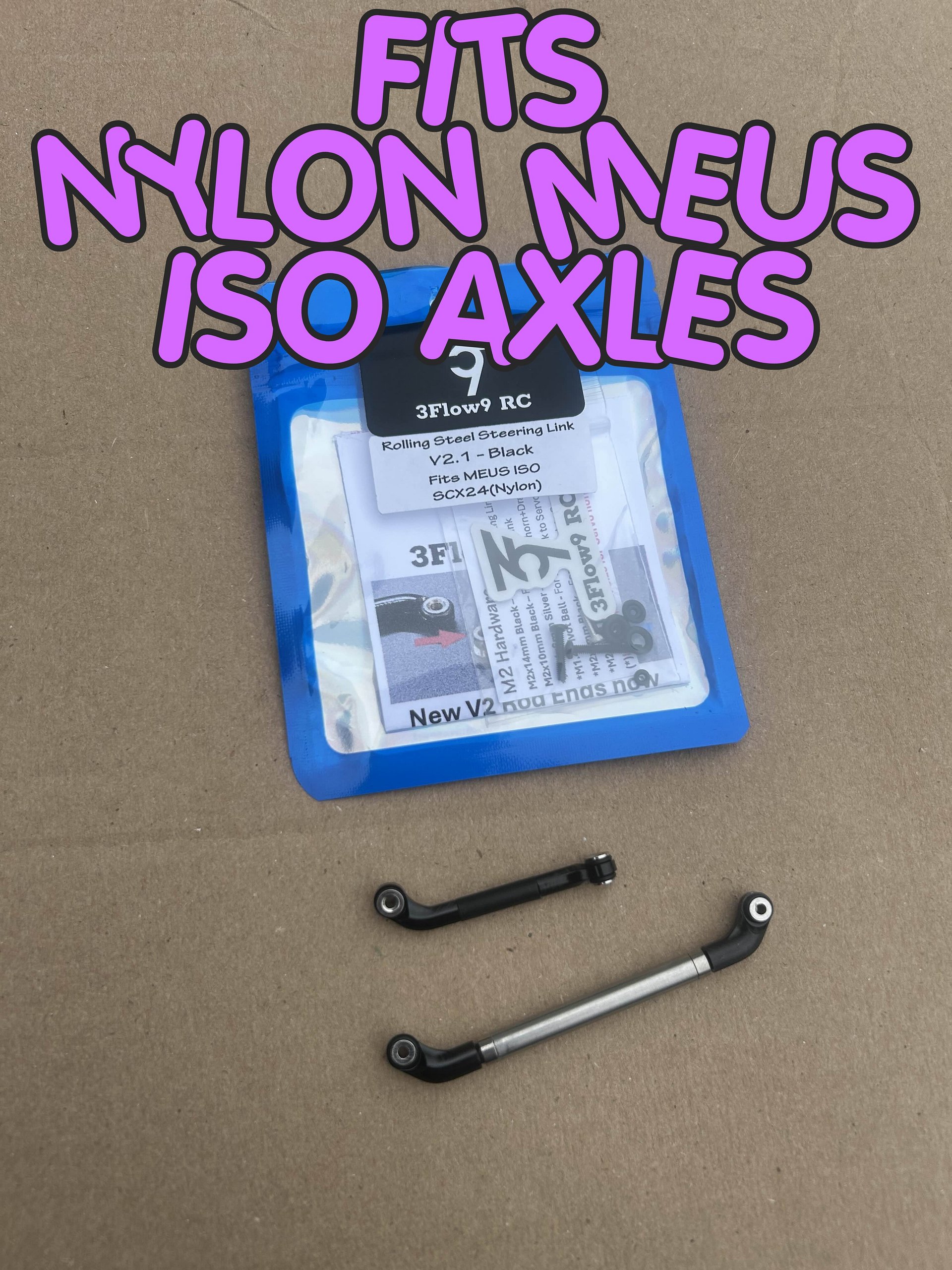 3Flow9 NYLON Meus Roller Steering Link product image (1)