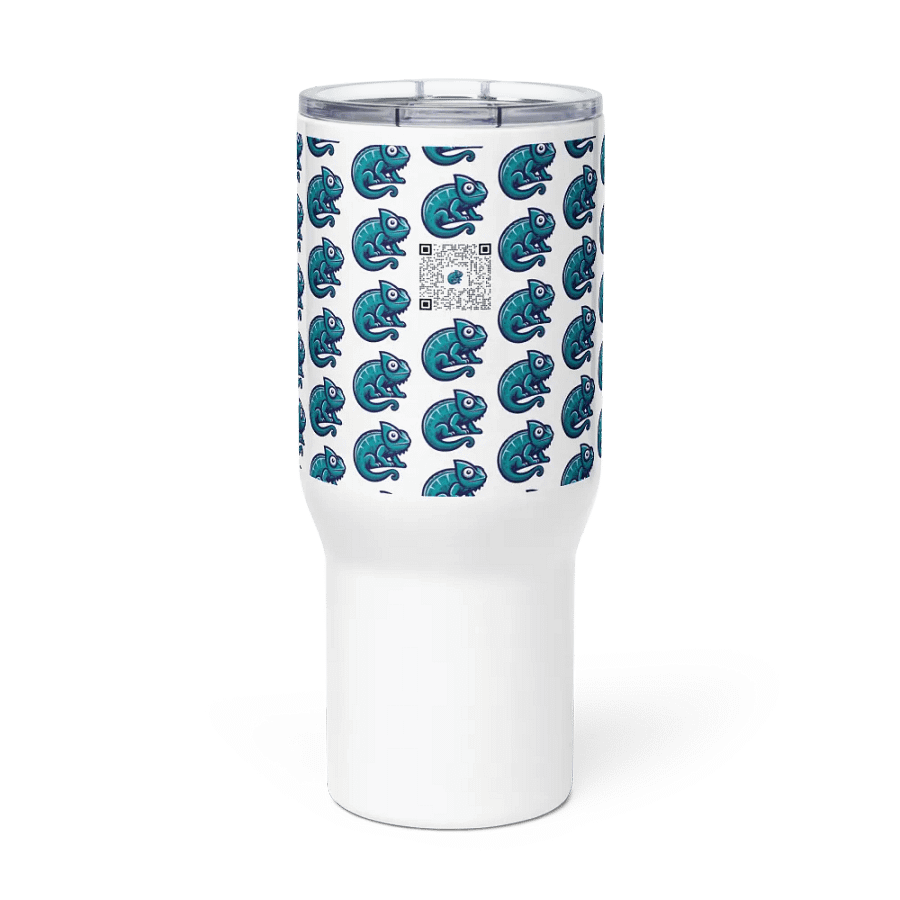 Chameleon Pattern Key Encounters Travel Mug product image (2)