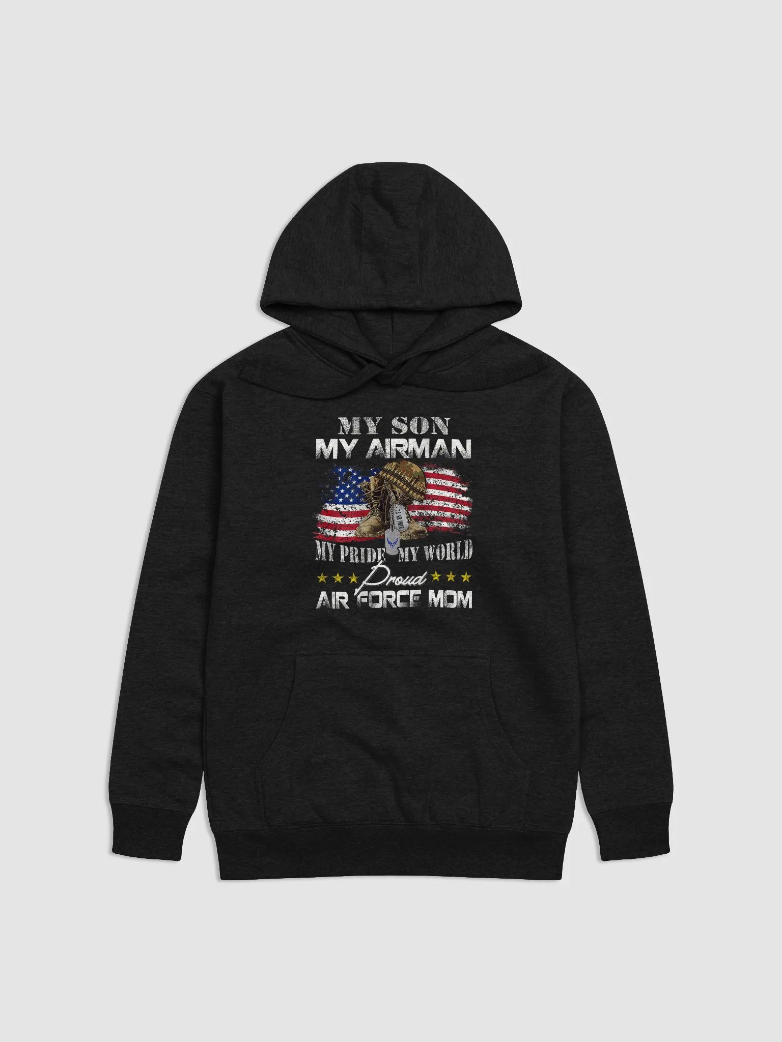 Proud Air Force Mom - Adult Hoodie product image (1)