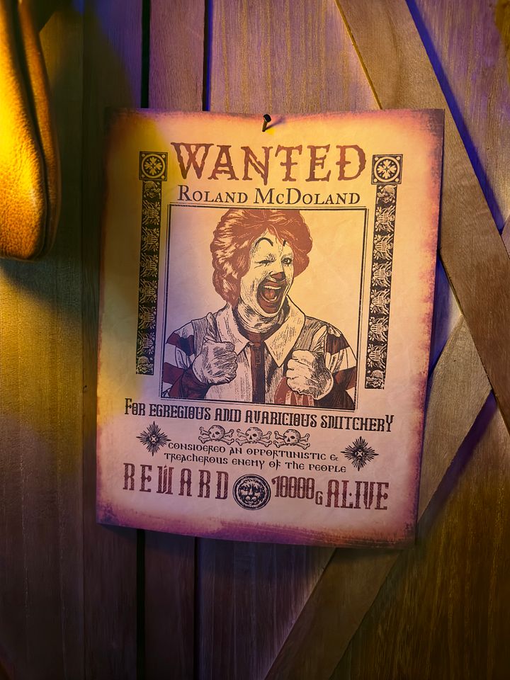 Roland McDoland Bounty Poster (Digital Print) product image (1)