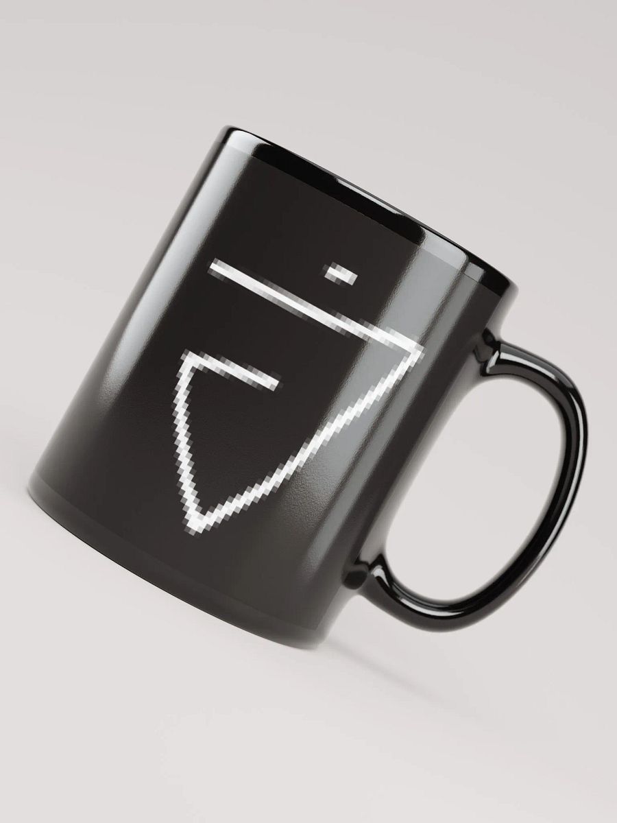 Black Mug with Symbol product image (5)