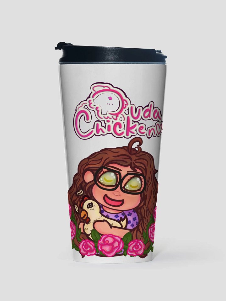 Whimsical Chick Adventure Stainless Steel Travel Mug product image (1)