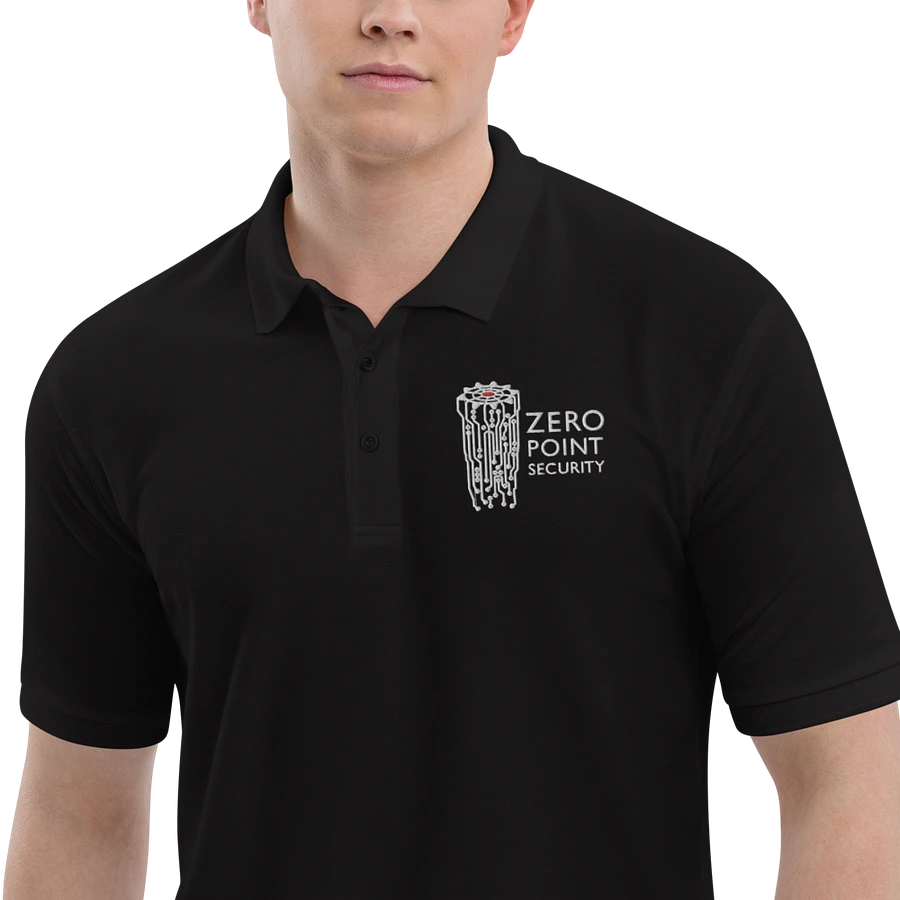 Zero-Point Polo Shirt (Black) product image (7)