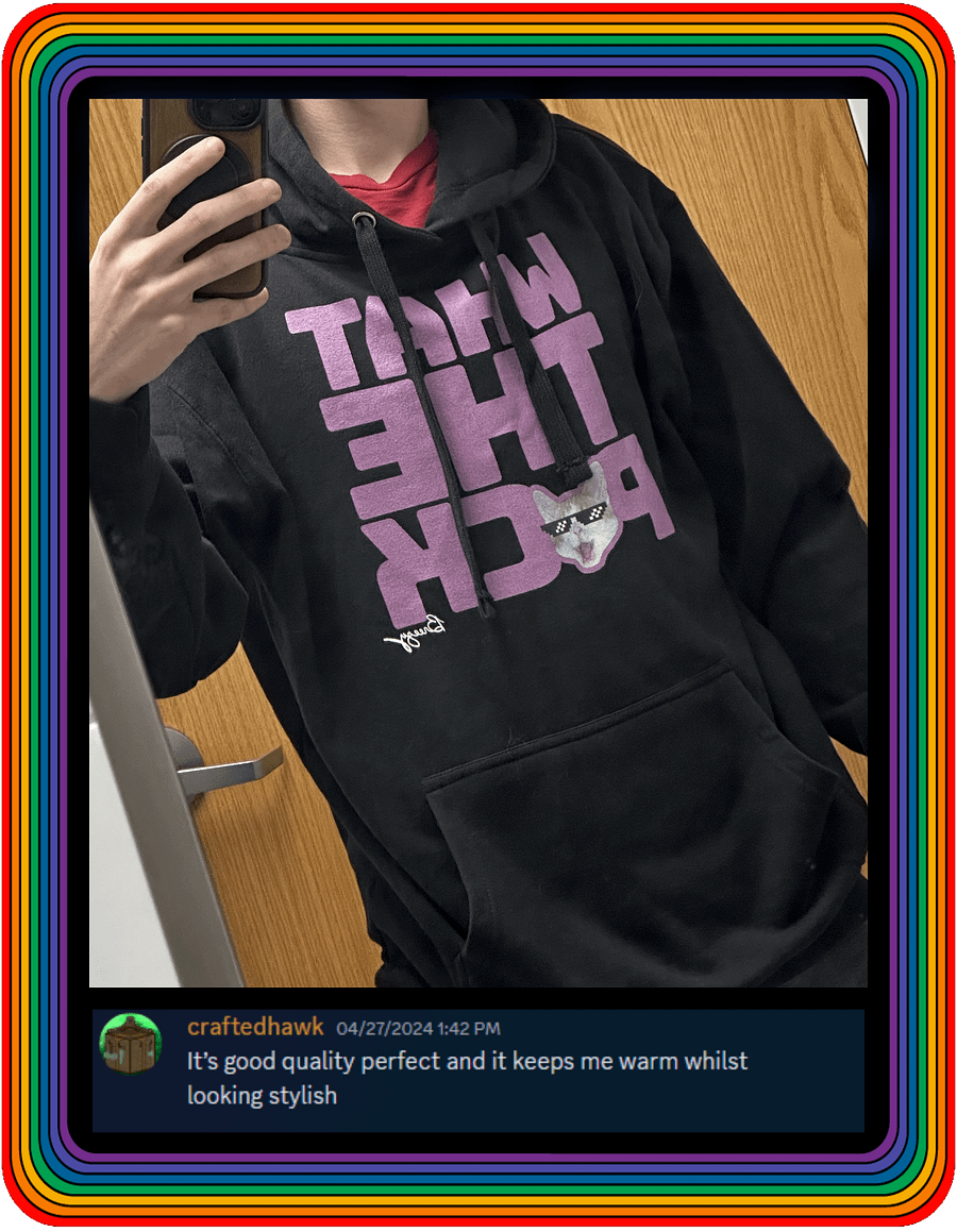 What the Puck Hoodie! product image (7)