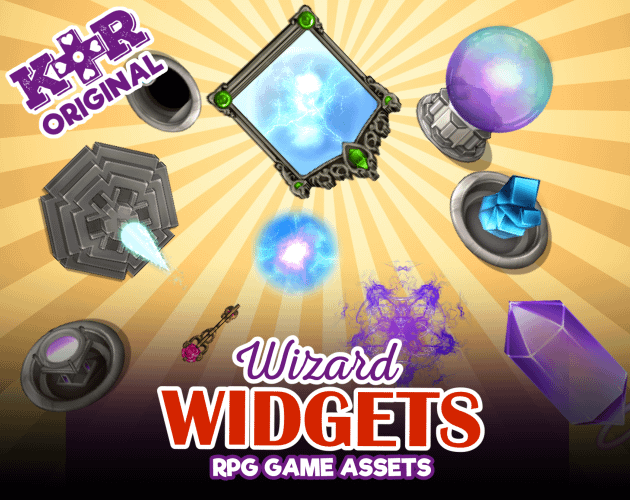 KR Wizard Widgets Animations for RPG Maker product image (1)