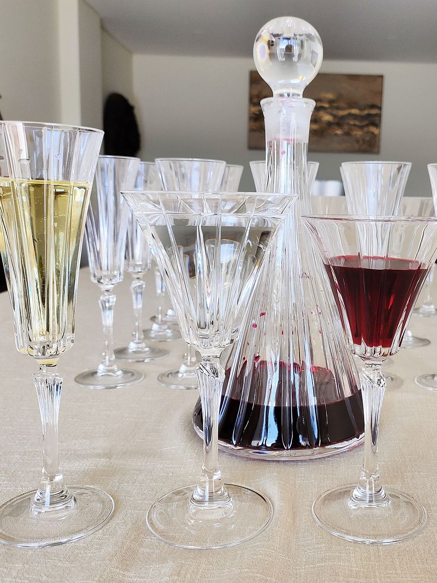 Cristal vintage, Conjunto 40 copos e 1 garrafa product image (3)
