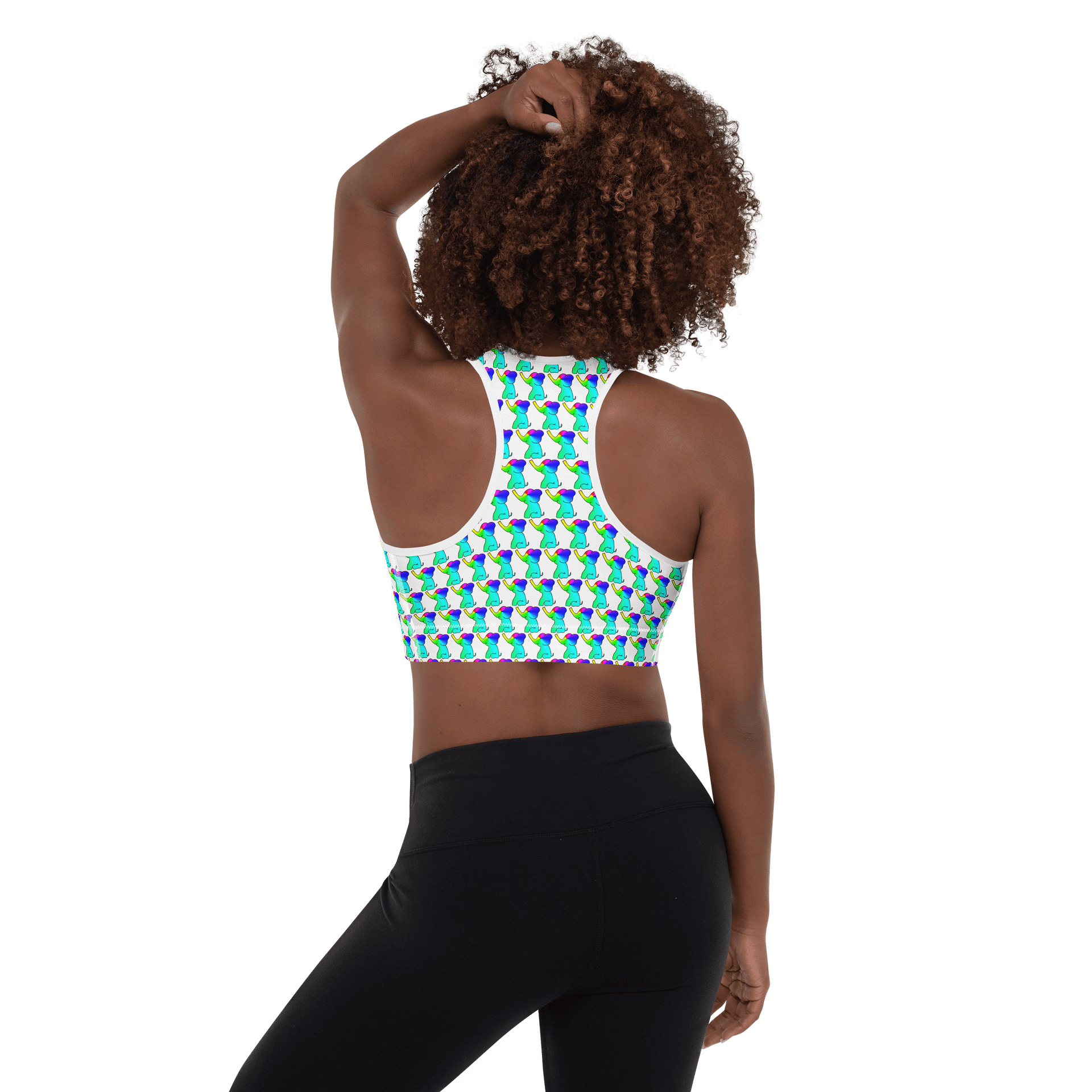 I Saw an Elephant's Sports Bra product image (2)