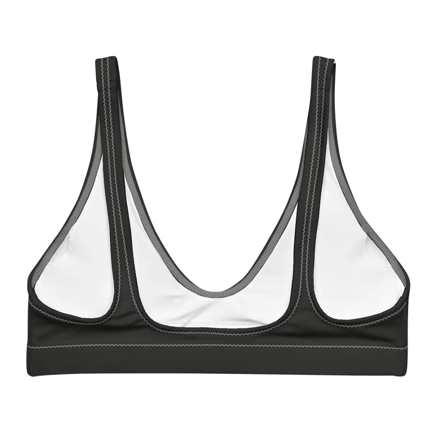 MANN Magazine Black Padded Bikini Top product image (3)