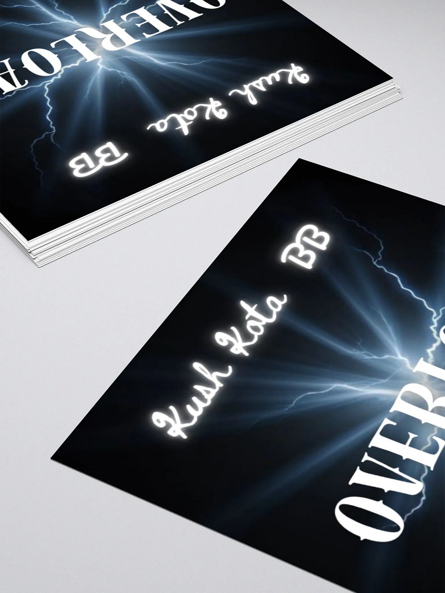 OVERLOAD Sticker product image (12)