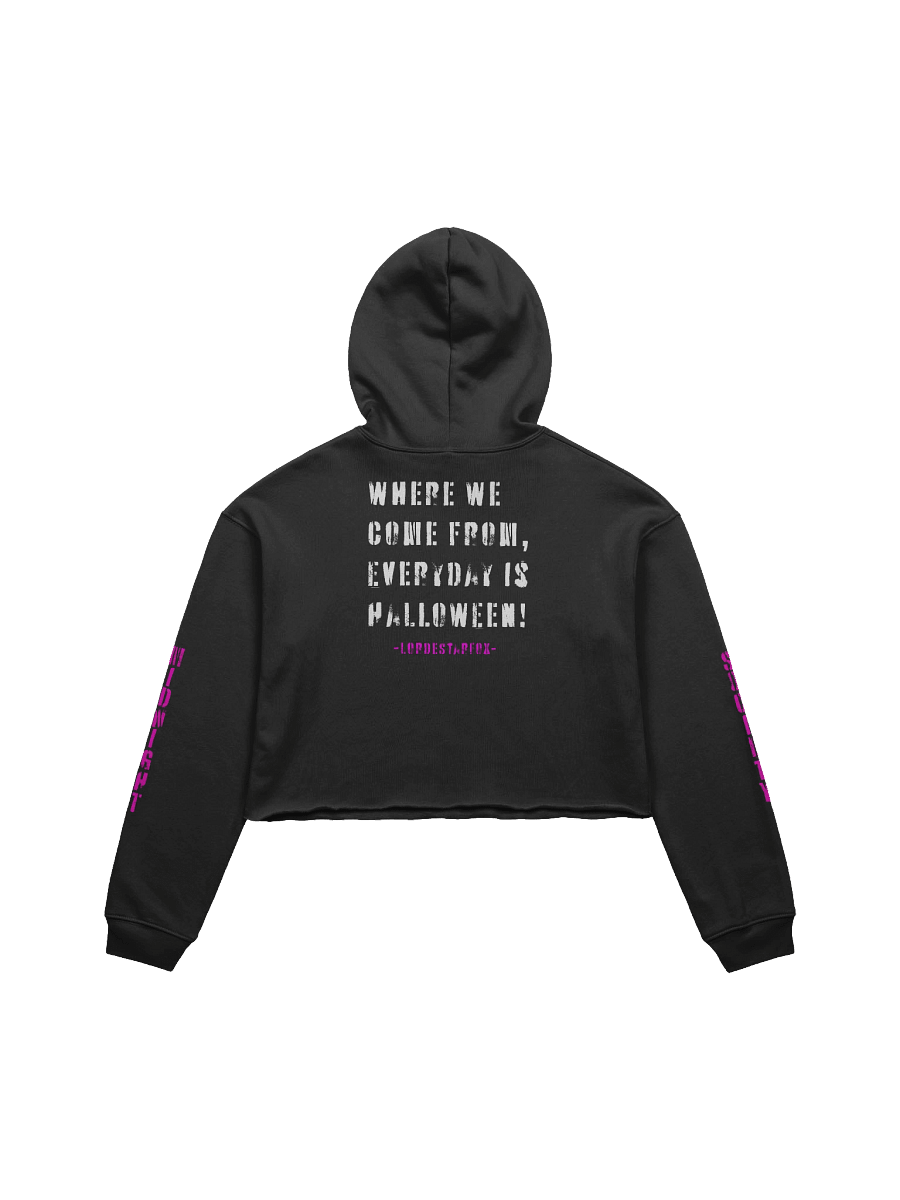 Midnight Lycanthropy Cut Off Hoodie product image (2)