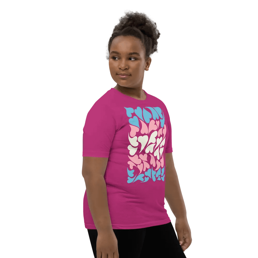Nestled PRIDE Transgender T-shirt (Youth) product image (41)