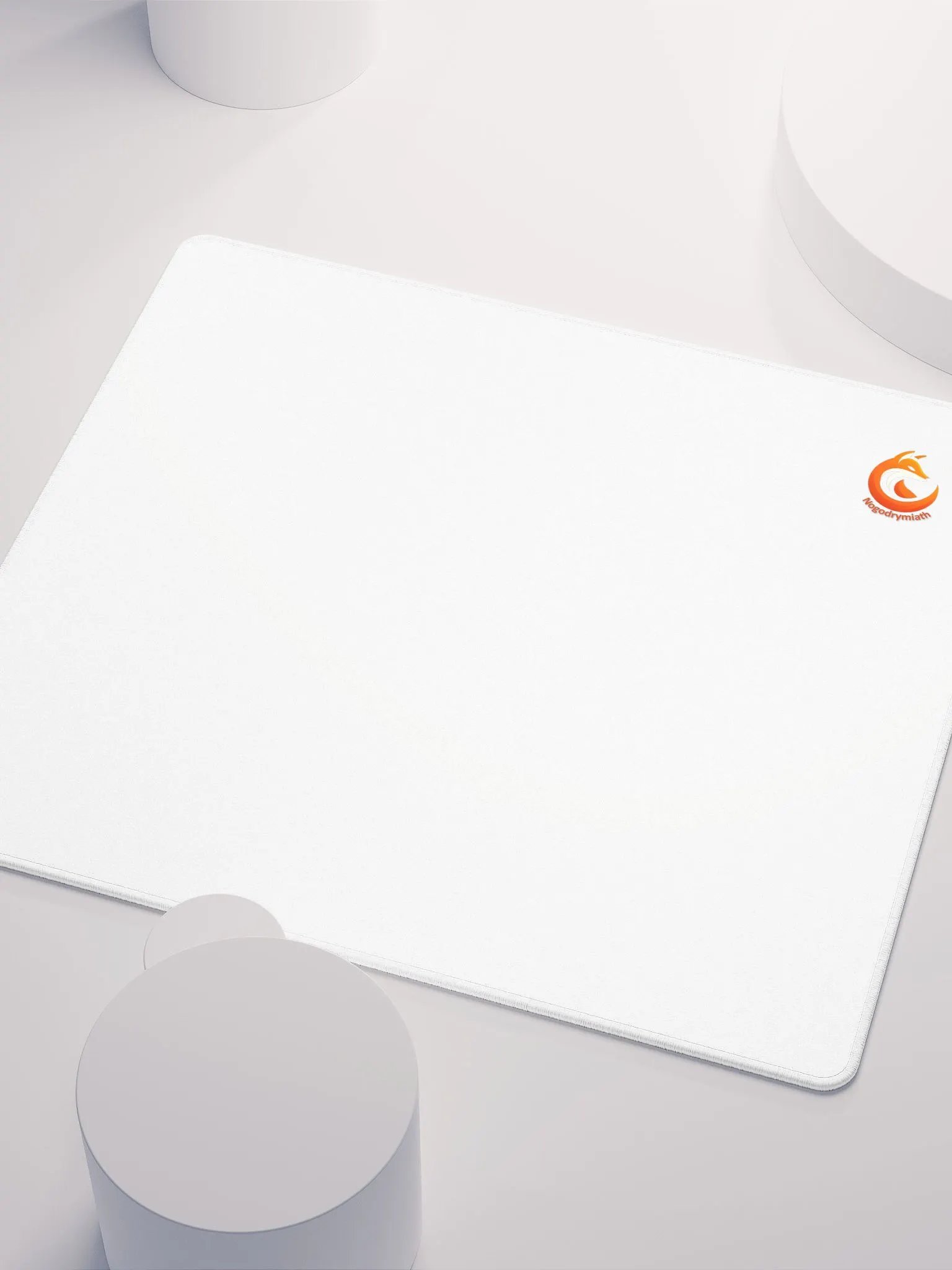 Nogo Mouse Pad gaming 40x46cm blanc product image (3)