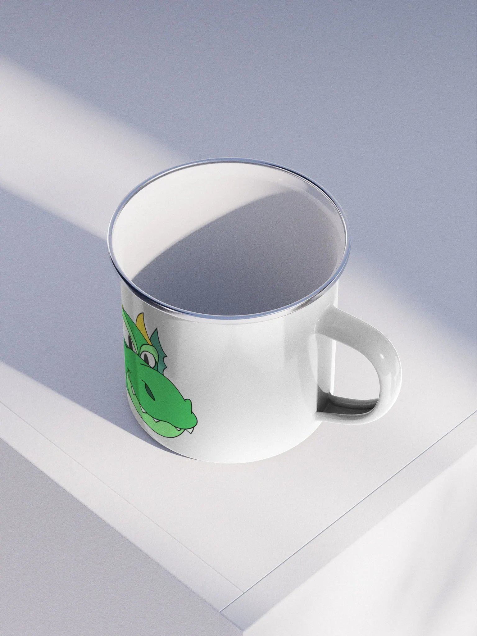 Happy Dragon Enamel Mug product image (3)