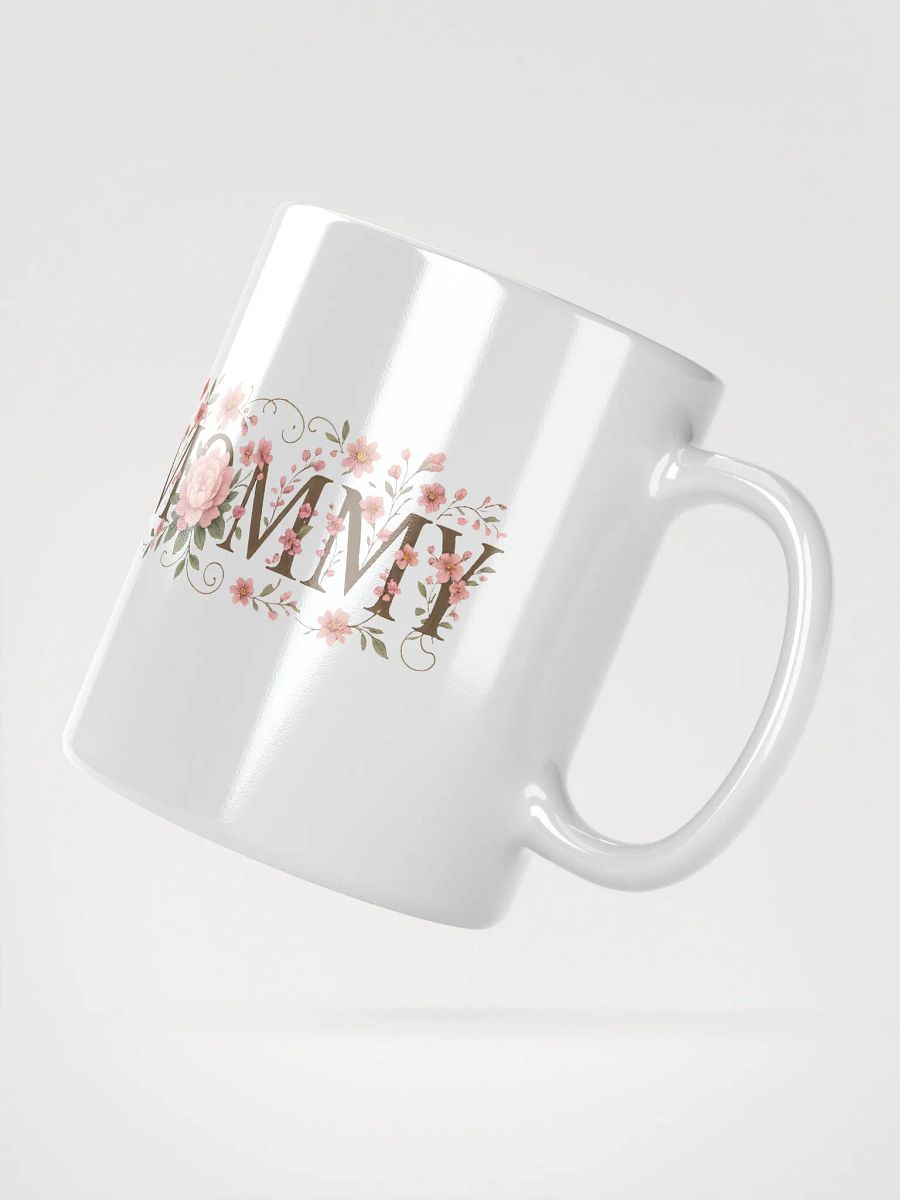 MOMMY White Glossy Mug – Mother’s Day 2025 Gift for Mom product image (2)