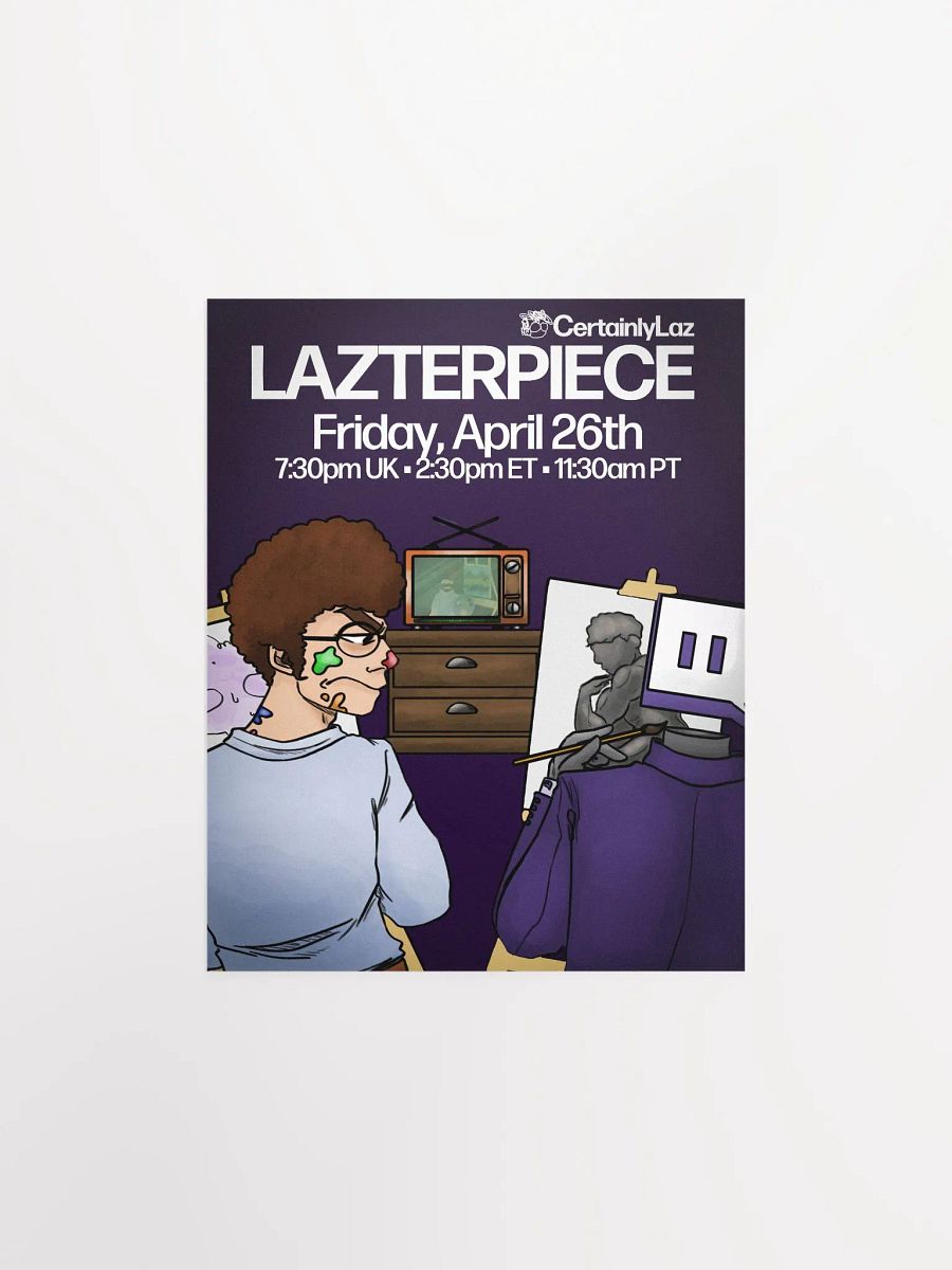 Lazterpiece Event Poster product image (1)