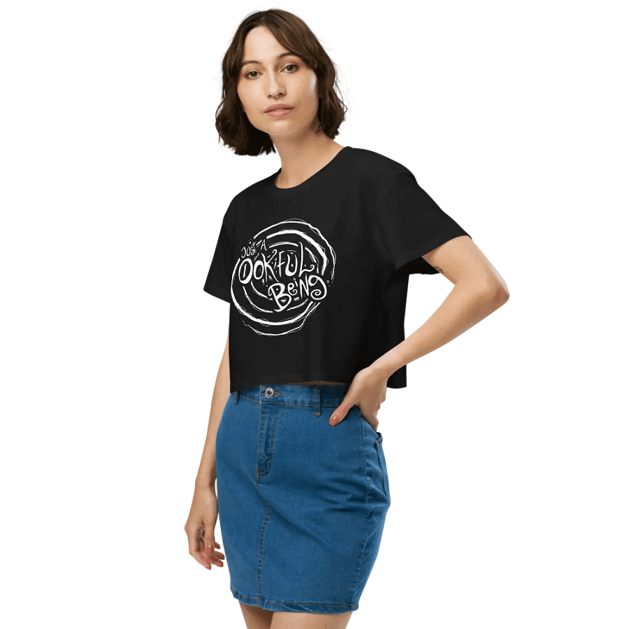 Just a Ookiful Being - Crop Shirt product image (6)