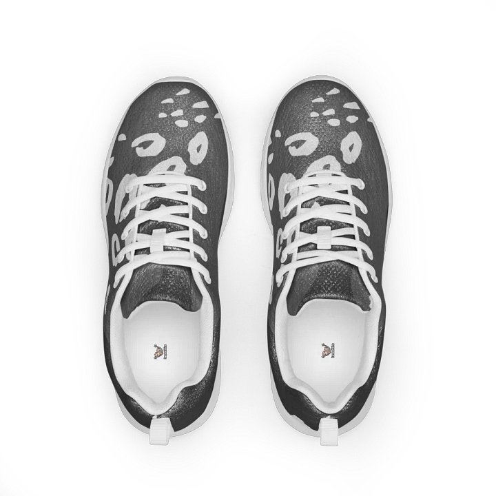 Grey Abstract Animal Print Women's Sneakers product image (1)